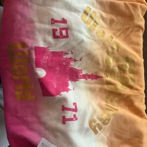 Multiple color Disney world sweatshirt